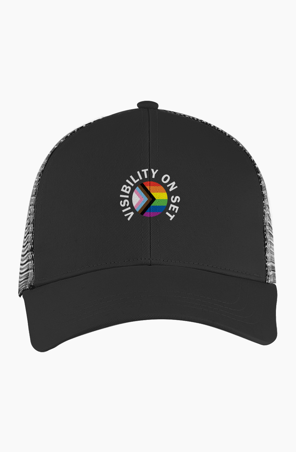 "Visibility On Set" LGBTQ+ Crewmember Trucker Hat