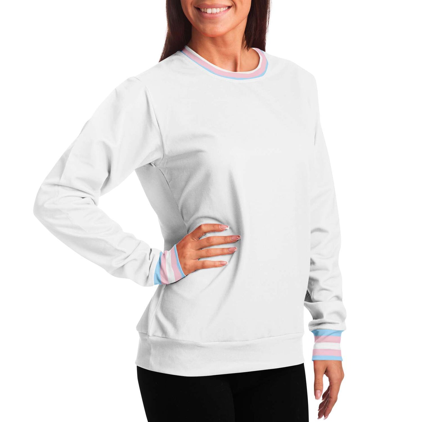 Pride '24 - Transgender "SPIRIT" Sweatshirt 🤍🏳️⚧️