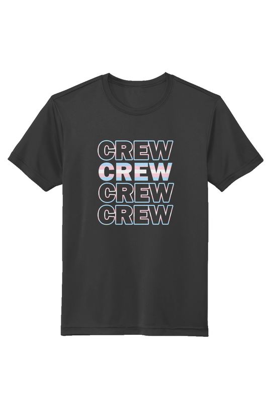 "crew X4" Transgender Crewmembers - Athletic Tee