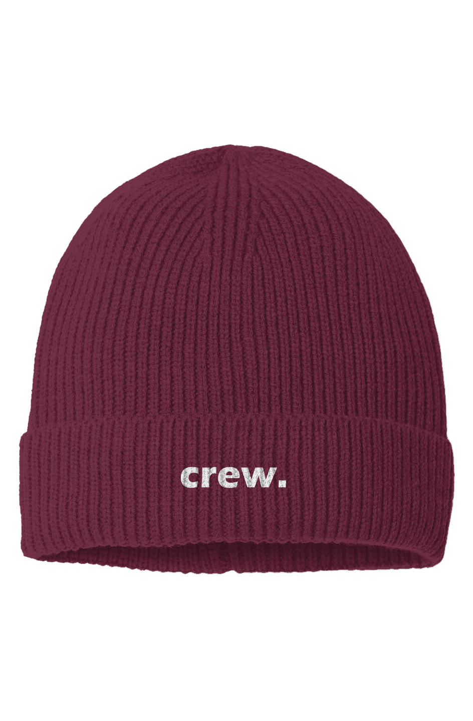"film crew" Crewmember Knit Beanie - Burgundy 🎥