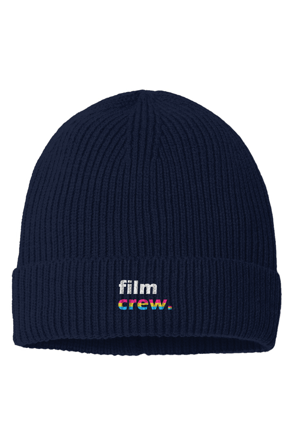 "film crew" Pansexual Crewmembers Beanie - Midnight Blue