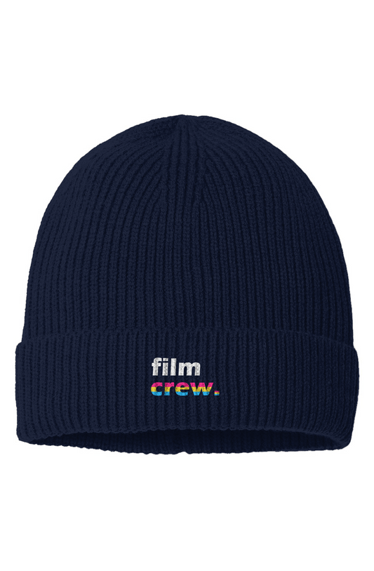 "film crew" Pansexual Crewmembers Beanie - Midnight Blue