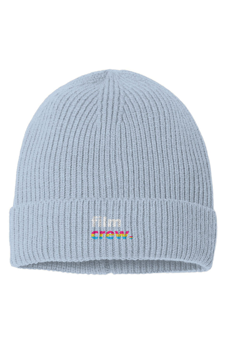 "film crew" Pansexual Crewmembers Beanie - Baby Blue