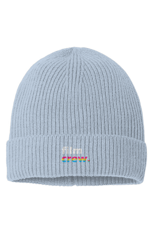 "film crew" Pansexual Crewmembers Beanie - Baby Blue