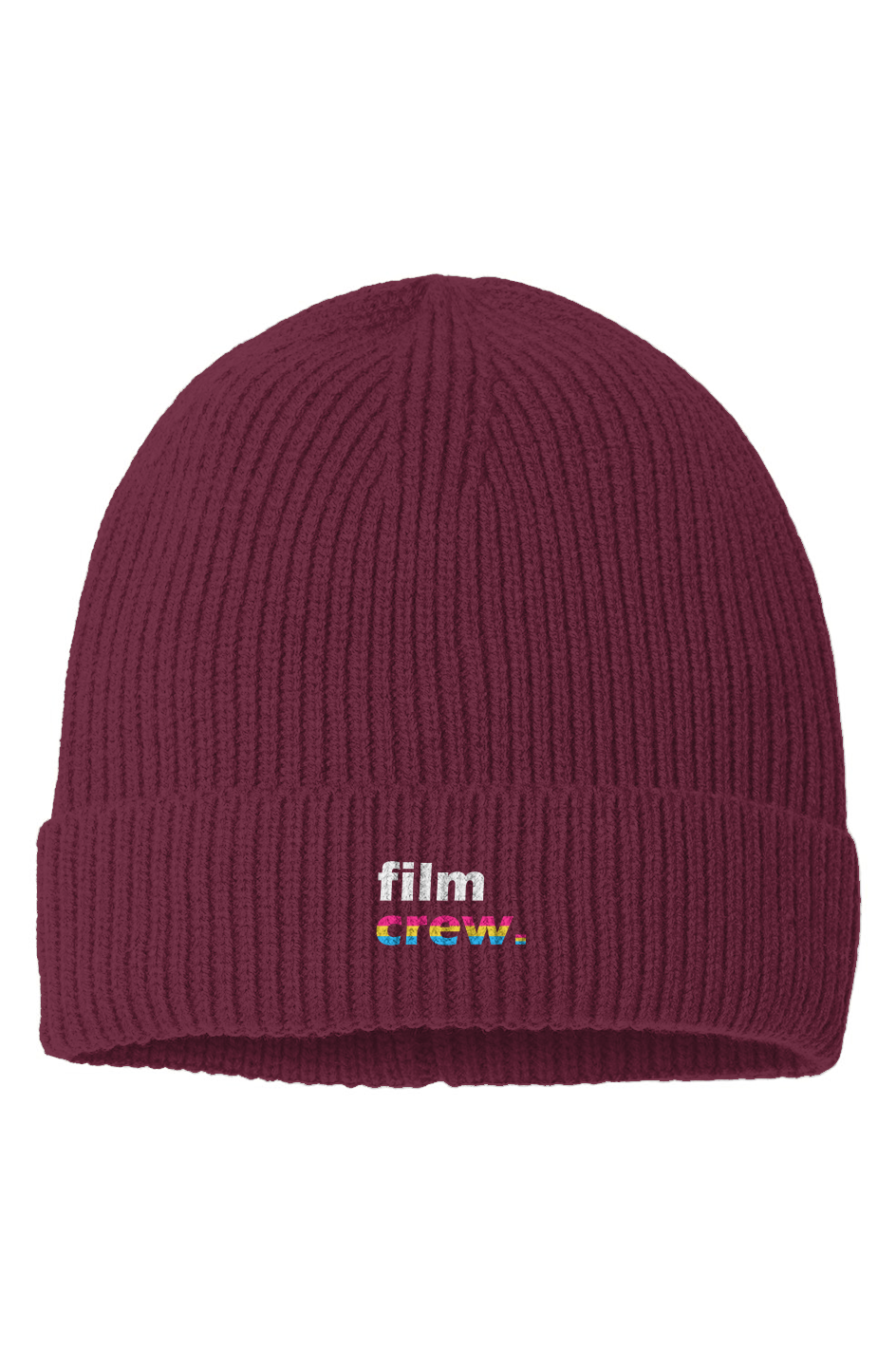 "film crew" Pansexual Crewmembers Beanie - Maroon