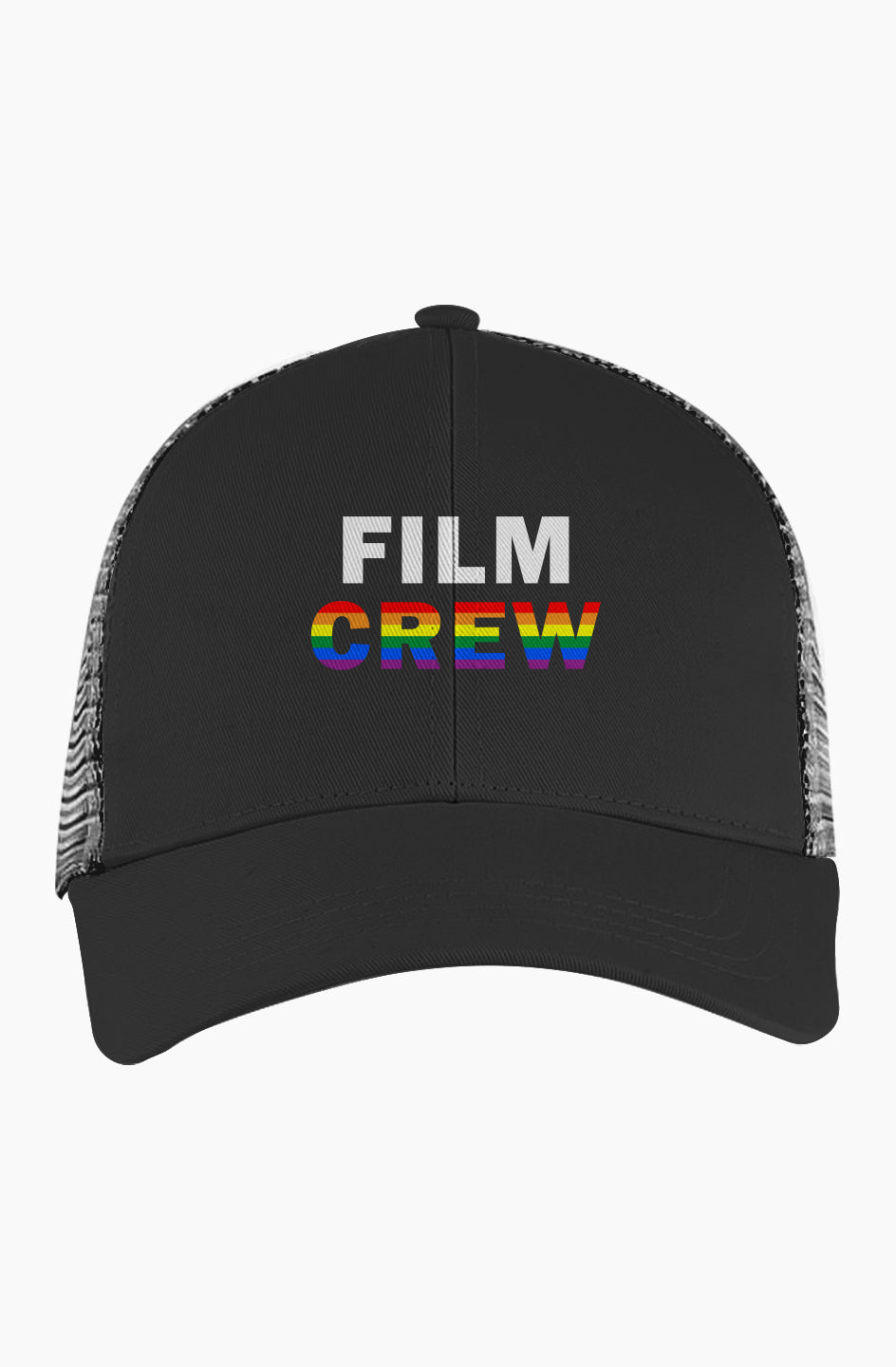 "Classic" All Crewmembers Trucker Cap - Black 🏳️‍🌈