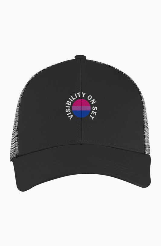 "Visibility On Set" Bisexual Crewmembers Trucker Hat