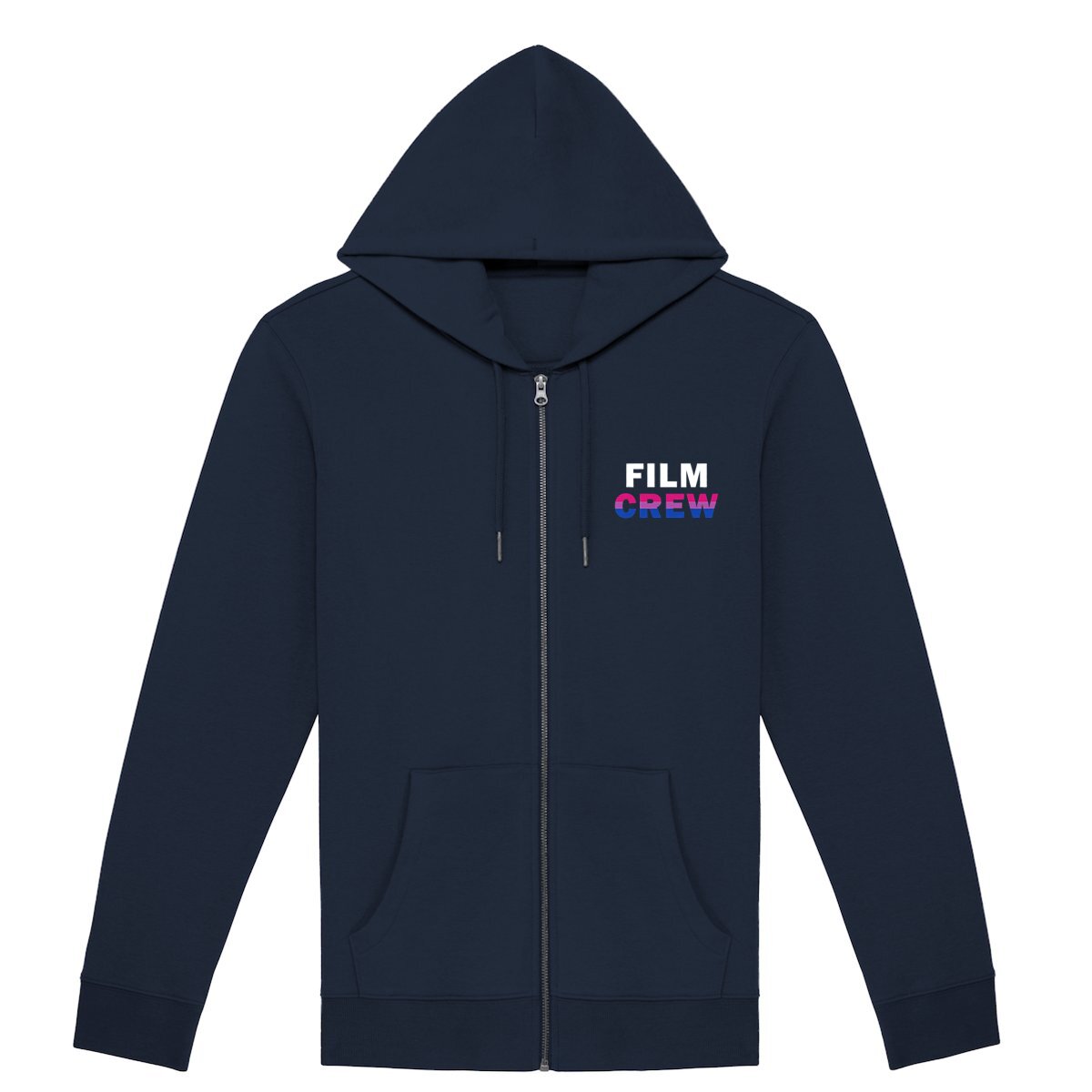 Classic Bisexual Crewmembers Zip Hoodie