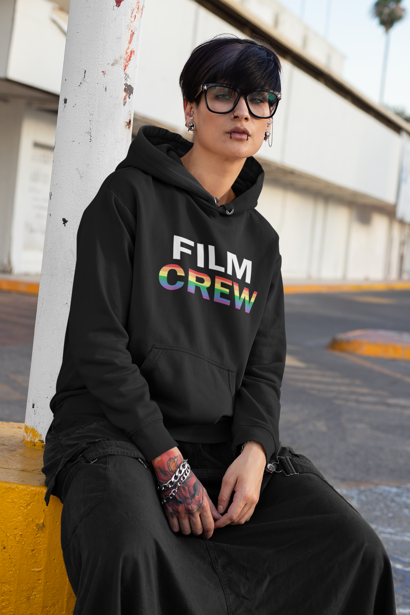 "Classic" LGBTQ+ Crewmember Hoodie 💓🌿