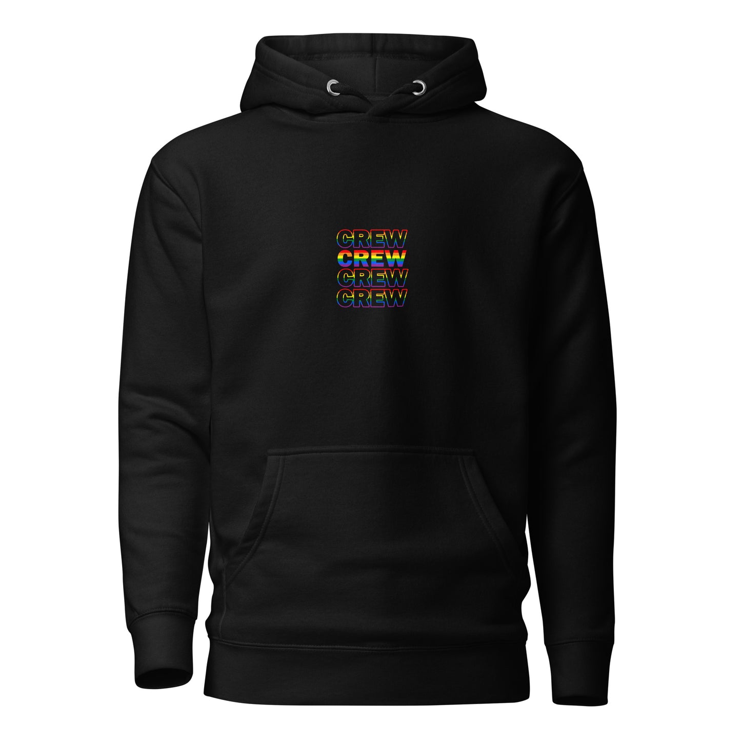 "crew X4" LGBTQ+ Crewmembers Hoodie