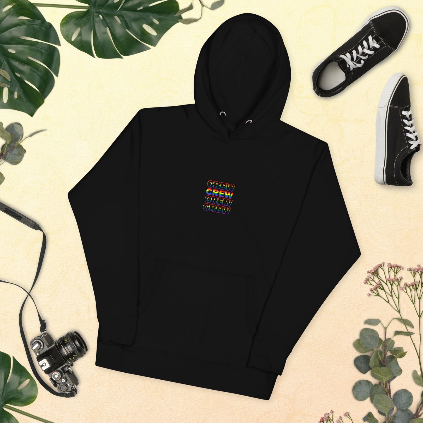 "crew X4" LGBTQ+ Crewmembers Hoodie