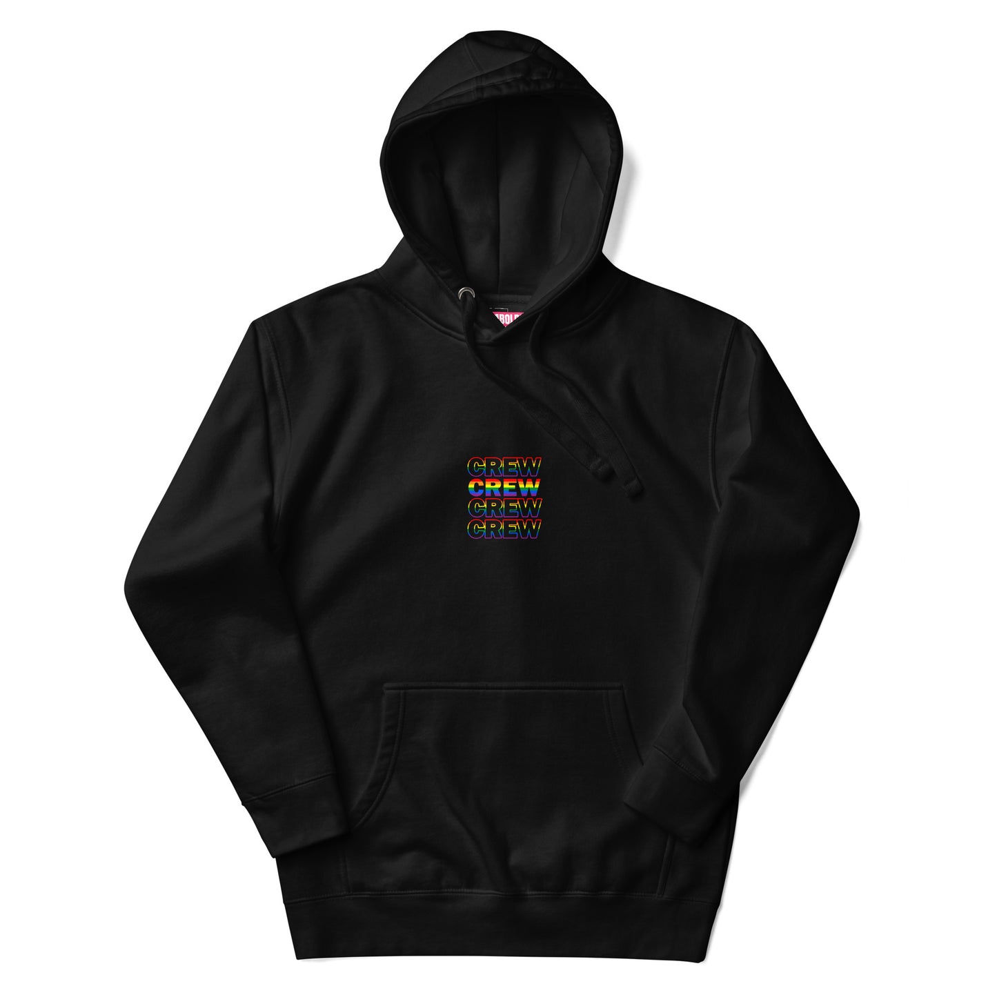 "crew X4" LGBTQ+ Crewmembers Hoodie