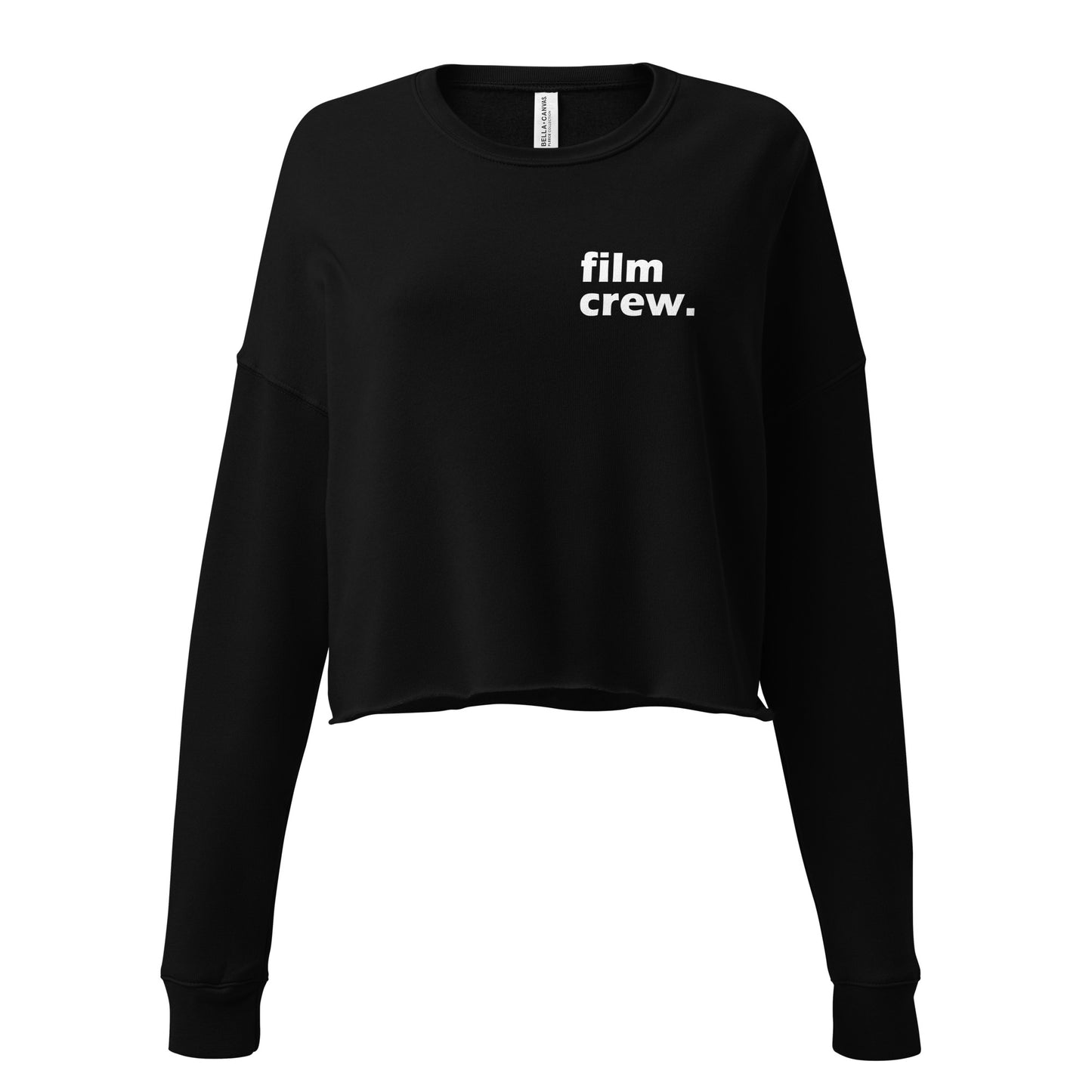 "film crew." Cropped Sweater