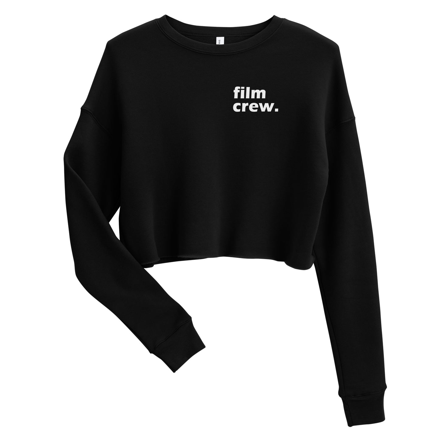 "film crew." Cropped Sweater