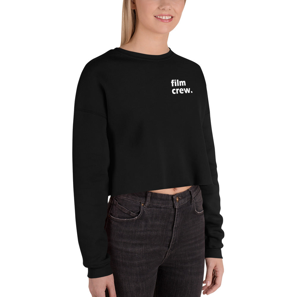 "film crew." Cropped Sweater